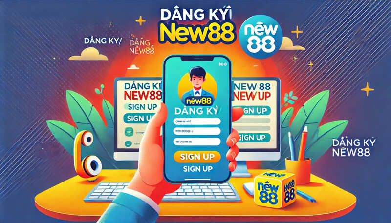 Đăng ký NEW88 cực dễ, chỉ 5 bước